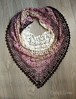 Návod: Jasmínový šátek z příze Candy-2