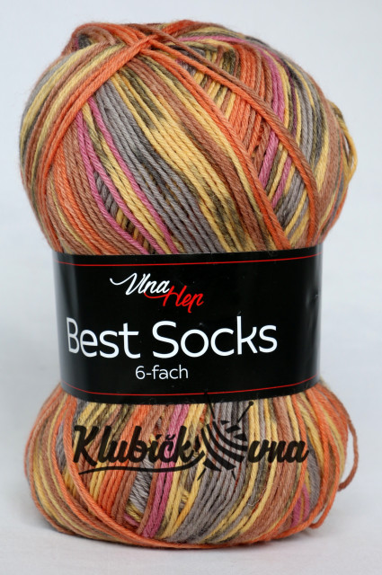 Příze Best Socks 6-fach 7304