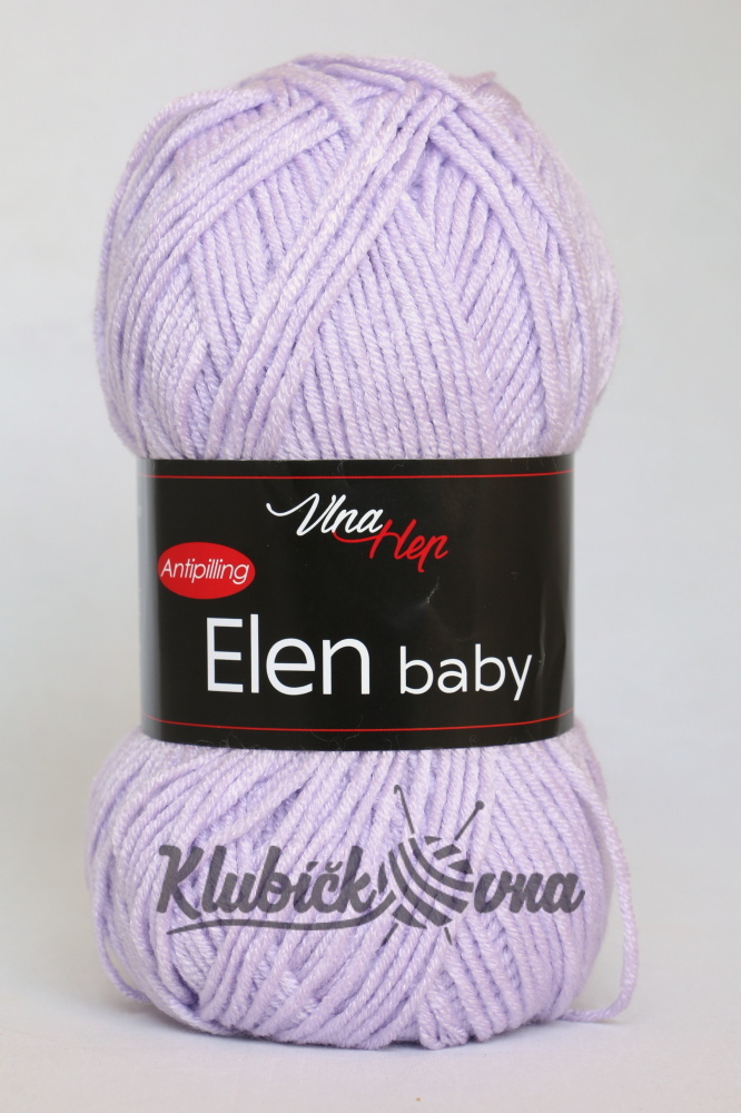 Příze Elen Baby 4451 pastelově fialová