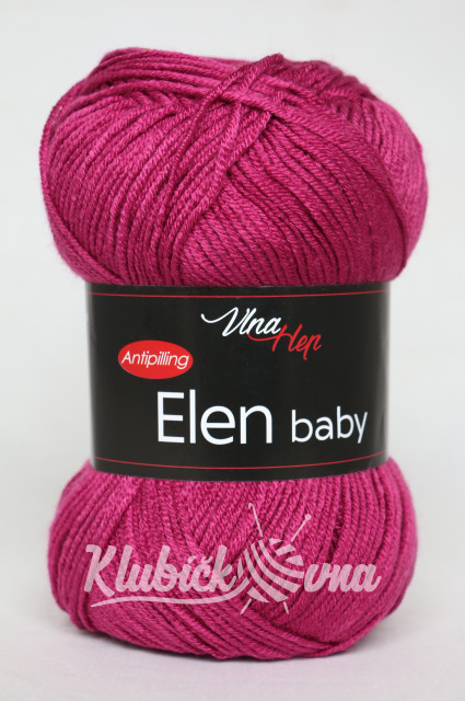 Příze Elen Baby 4048 purpurová
