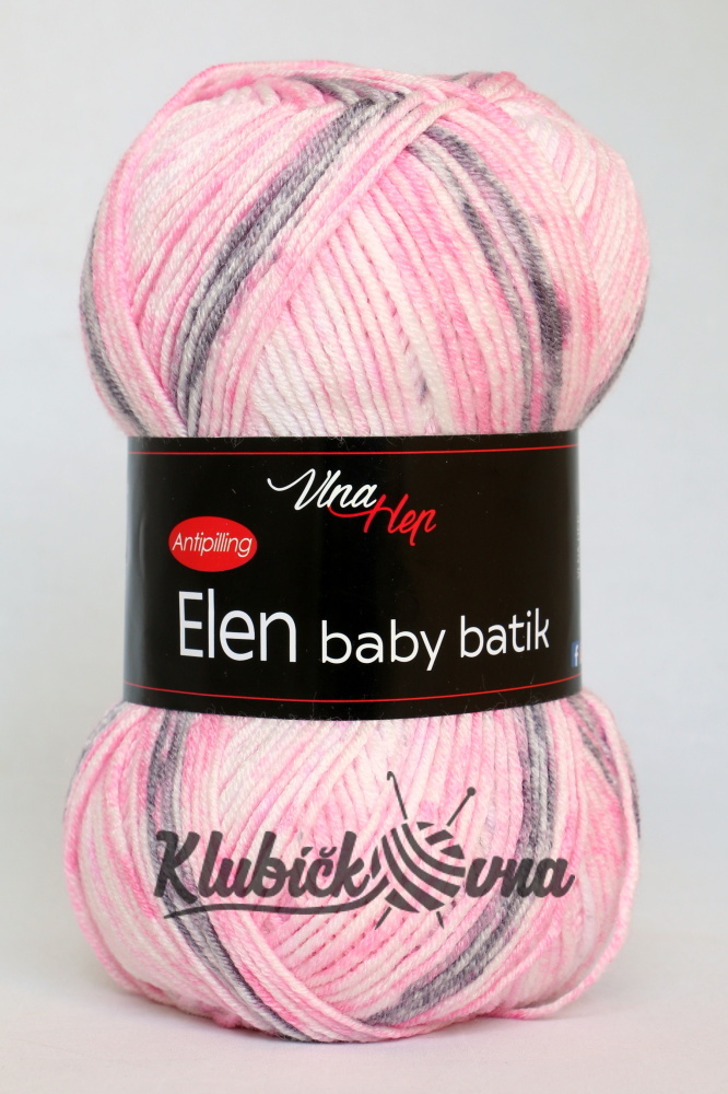 Příze Elen Baby Batik 5110