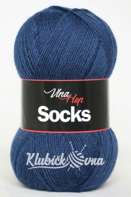 Příze Socks 6117 švestkově modrá