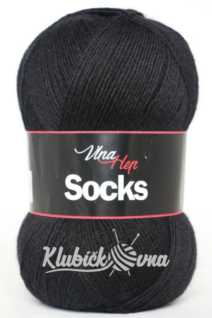 Příze Socks 6001 černá