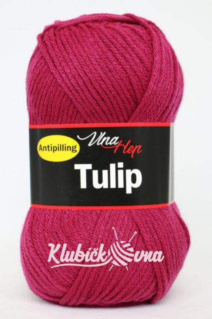 Příze Tulip 4049 tmavě purpurová