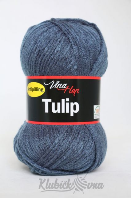 Příze Tulip 4114 kouřově modrá