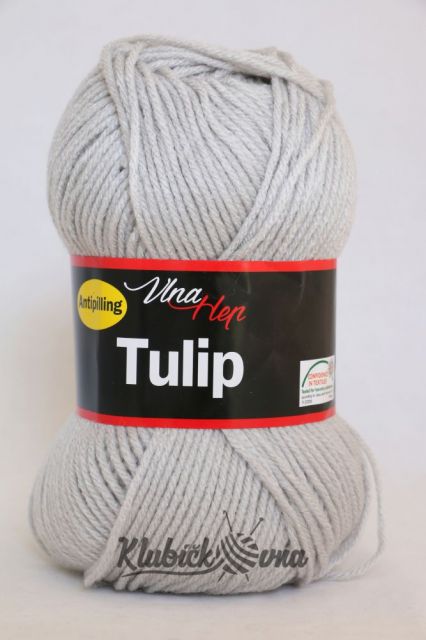 Příze Tulip 4230 stříbřitě šedá