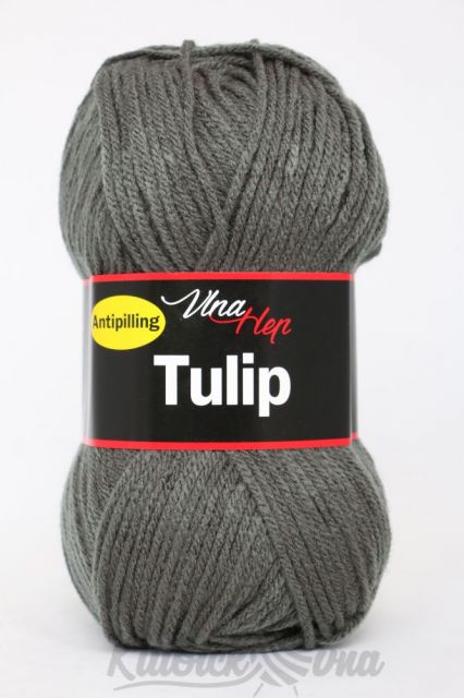 Příze Tulip 4236 tmavě šedá