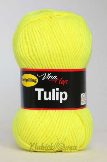 Příze Tulip 4312 neonově žlutá 