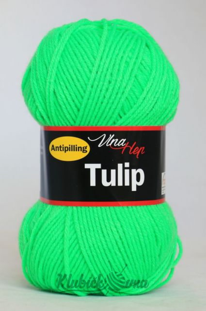 Příze Tulip 4313 neonově zelená 