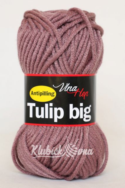 Příze Tulip Big 4077 starofialová