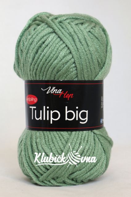 Příze Tulip Big 4135 bledě zelená