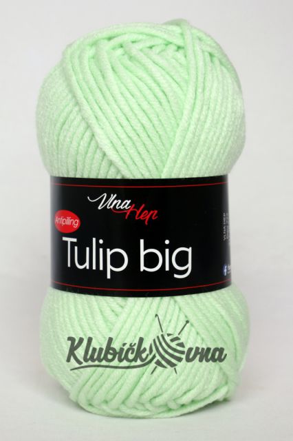 Příze Tulip Big 4158 pastelově zelená
