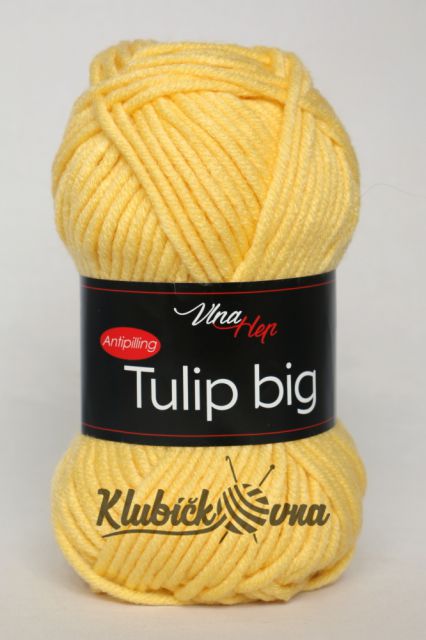 Příze Tulip Big 4186 žlutá