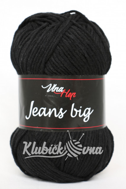 Příze Jeans Big 8001 černá