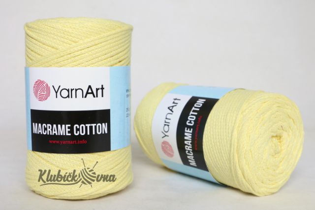 Příze Macrame Cotton 754 vanilková
