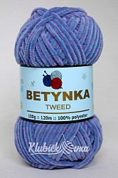 Příze Betynka Tweed 518 (modrá + růžová)
