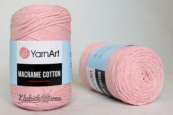 Příze Macrame Cotton 762 světle růžová